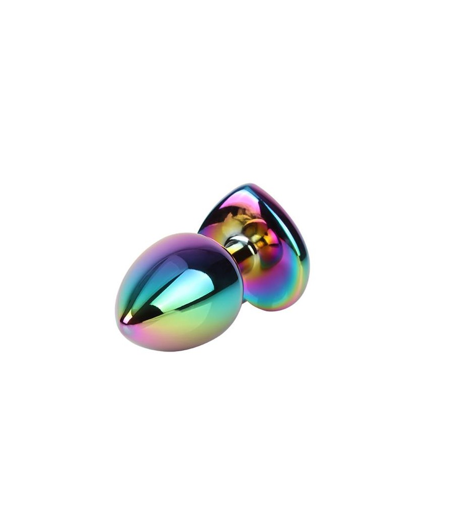 Plug Anal Rainbow Heart Gem Talla S