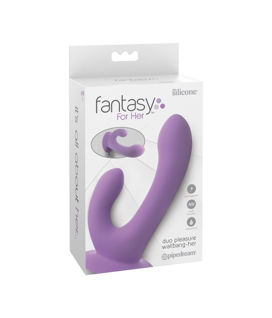 Vibrador Silicona USB Wallbang Her