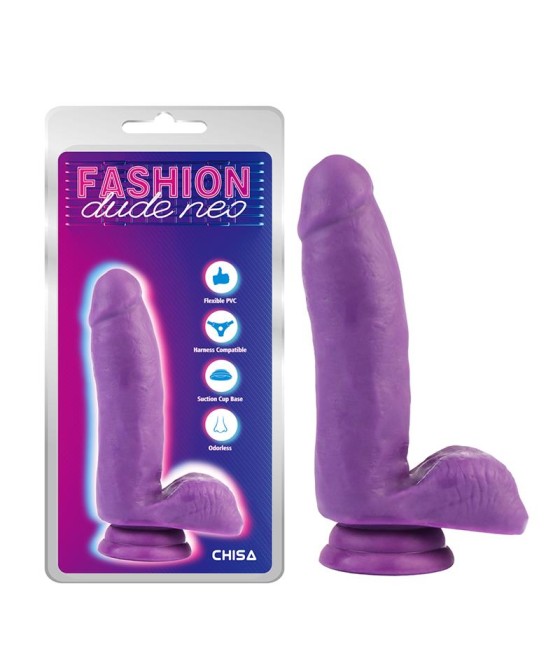 Dildo Dual Density Purpura 67