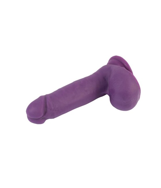 Dildo Dual Density Purpura 7