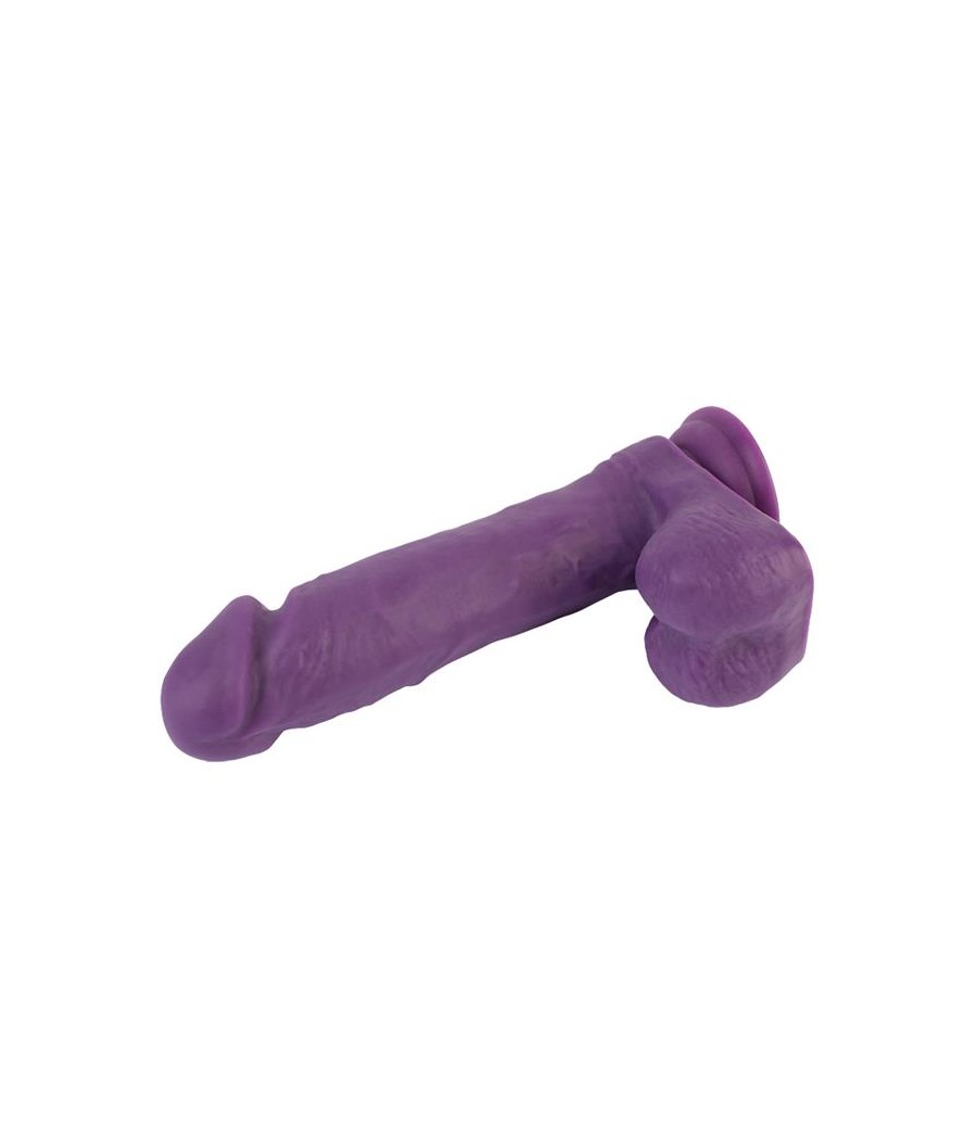 Dildo Dual Density Purple 82