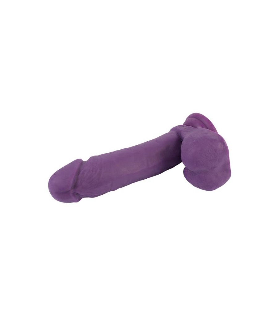 Dildo Dual Density Purpura 76