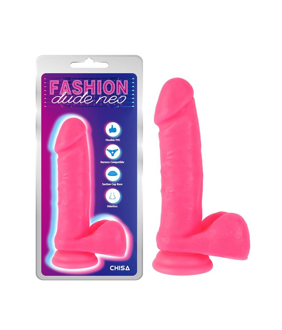 Dildo Dual Density Rosa 76