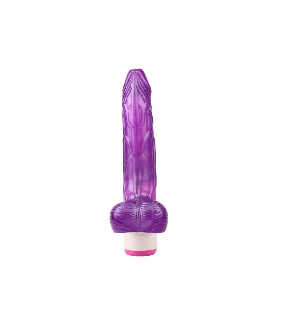 Vibrador Multi Velocidad Realista Purpura 20cm