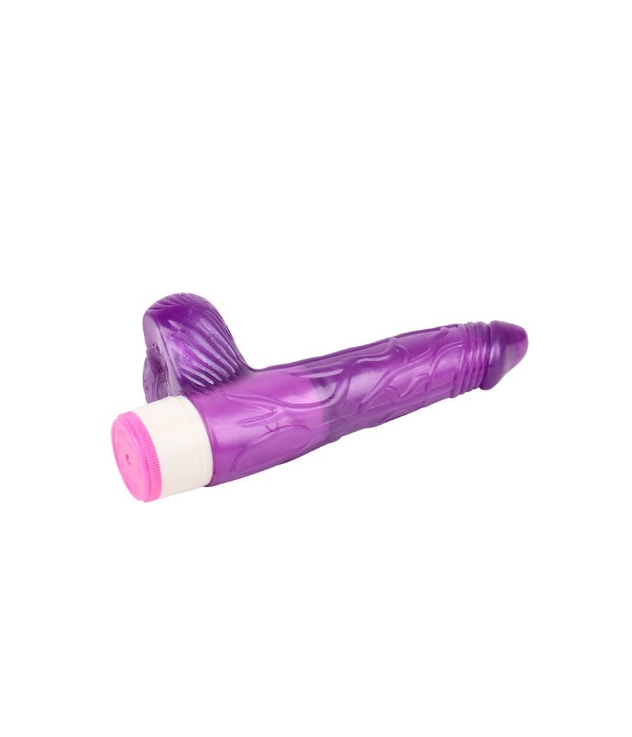 Vibrador Multi Velocidad Realista Purpura 20cm