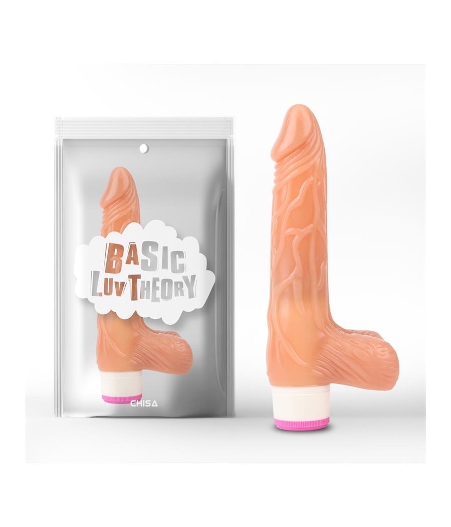 Vibrador Multi Velocidad Realista 20 cm Natural