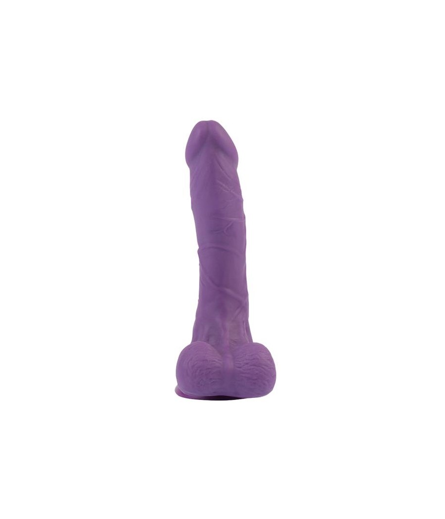 Dildo Dual Density Purpura 8