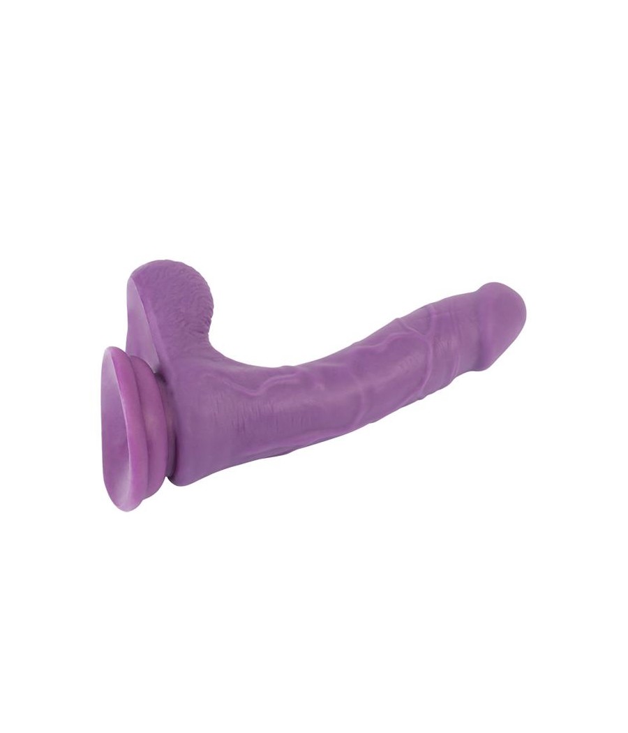 Dildo Dual Density Purpura 8