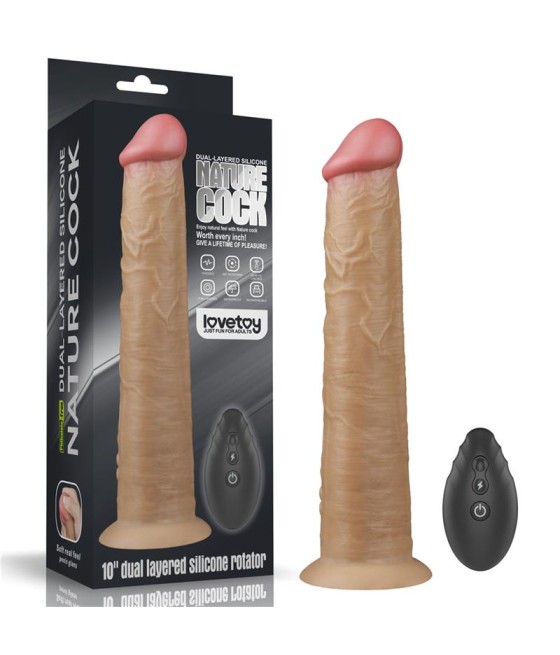 Vibrador Realista con Rotacion Doble Capa 10