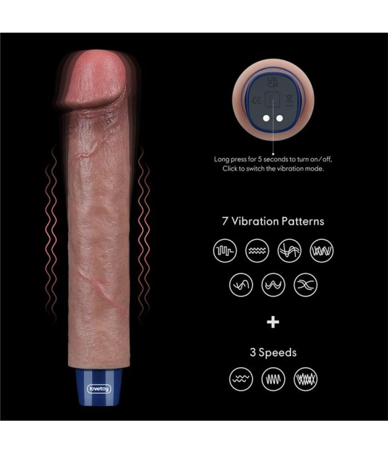 Vibrador Realista 9 USB