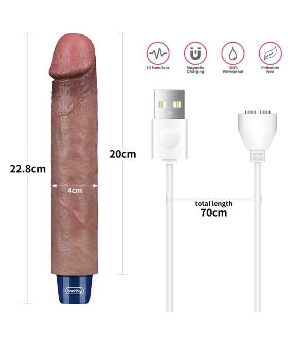 Vibrador Realista 9 USB