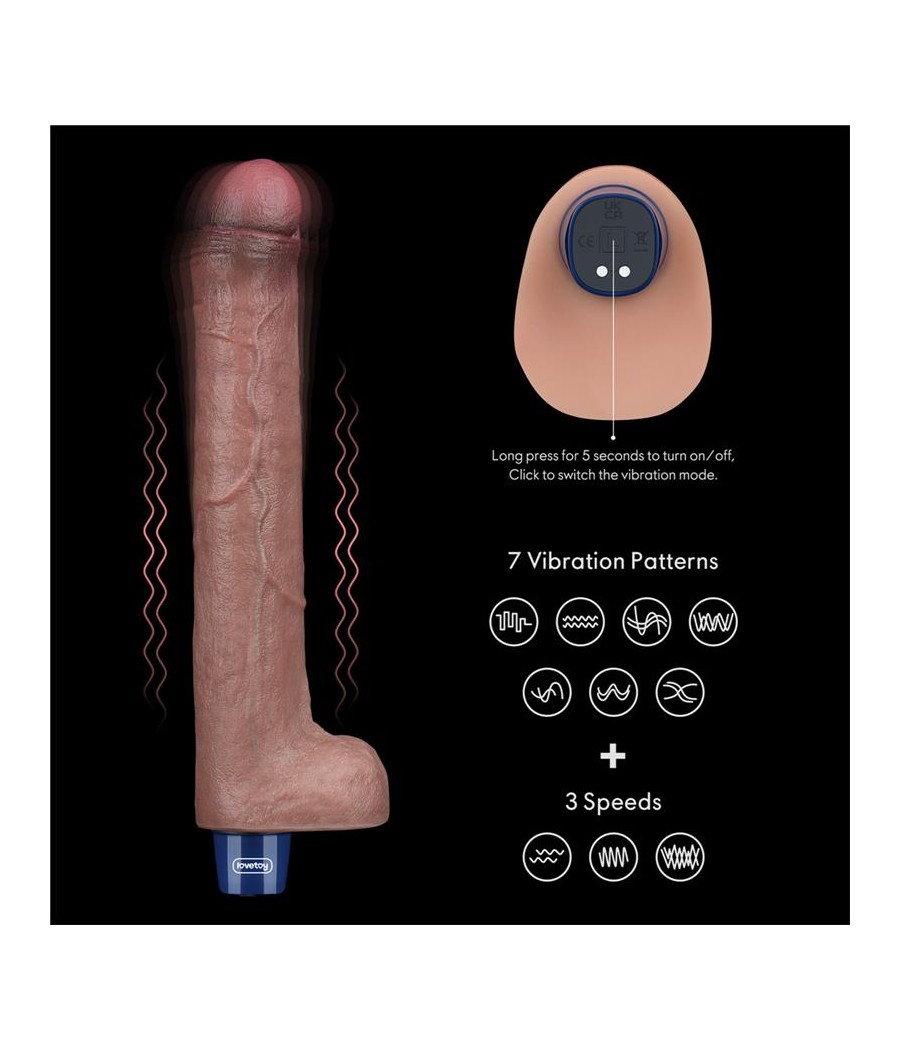 Vibrador Realista 105 USB