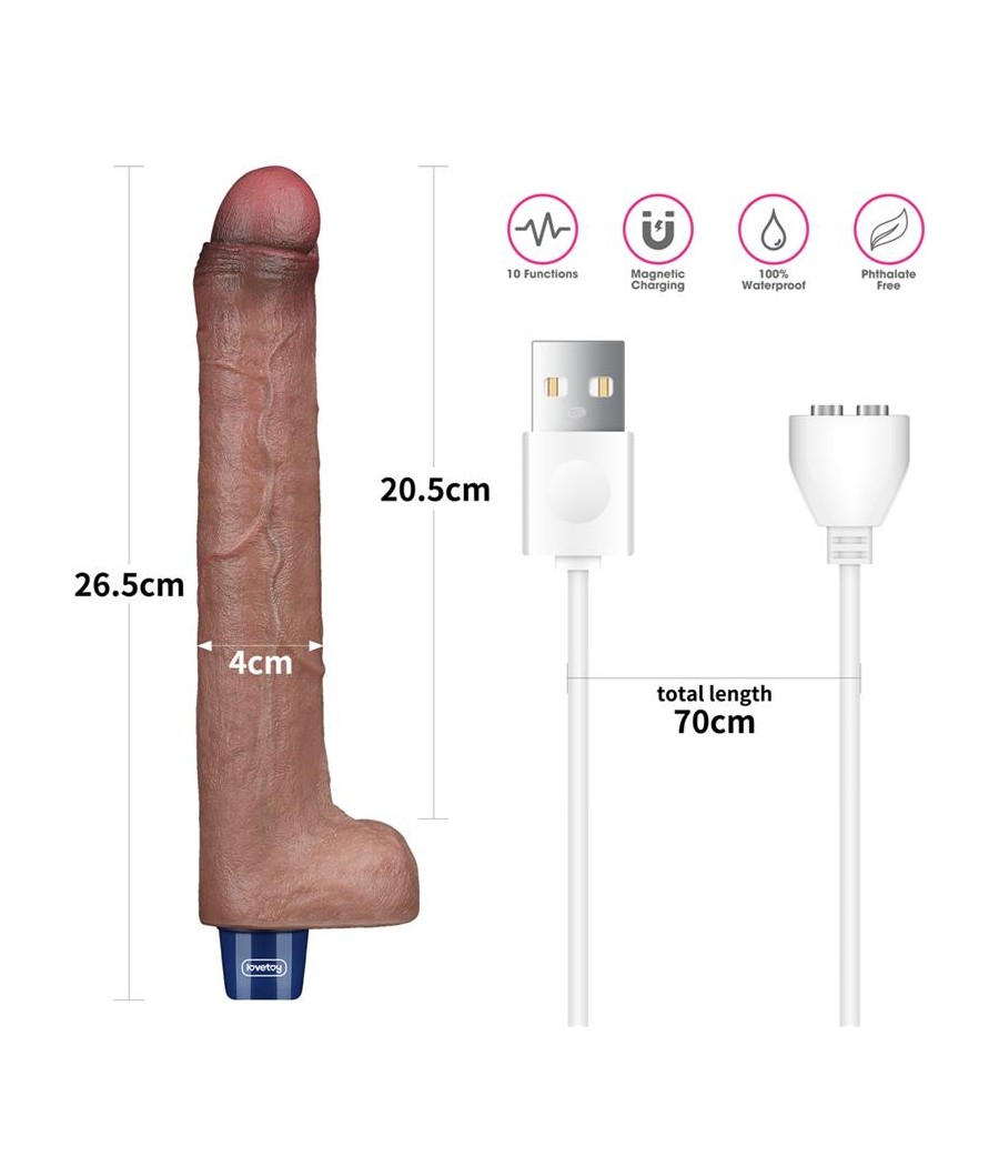 Vibrador Realista 105 USB