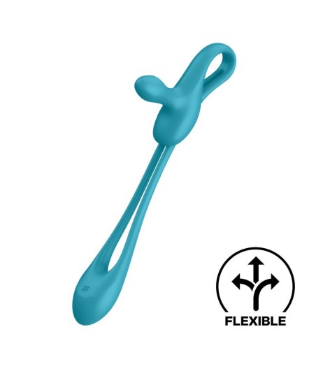 Plug & Play 1 Vibrador Anal Flexible Azul