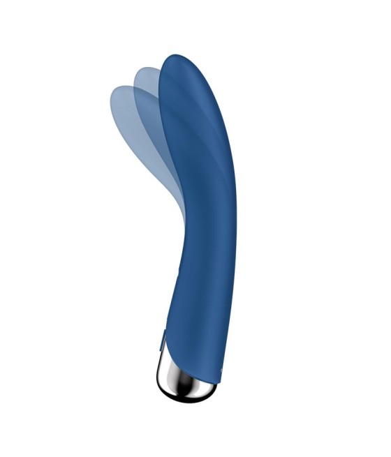 Spinning Vibe 1 Vibrador y Rotador Azul