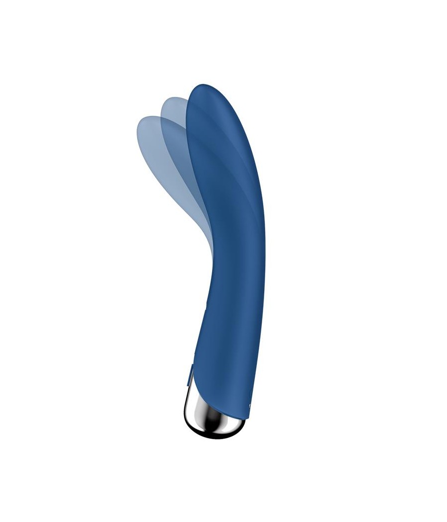 Spinning Vibe 1 Vibrador y Rotador Azul