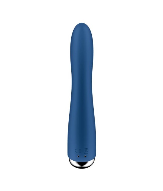 Spinning Vibe 1 Vibrador y Rotador Azul