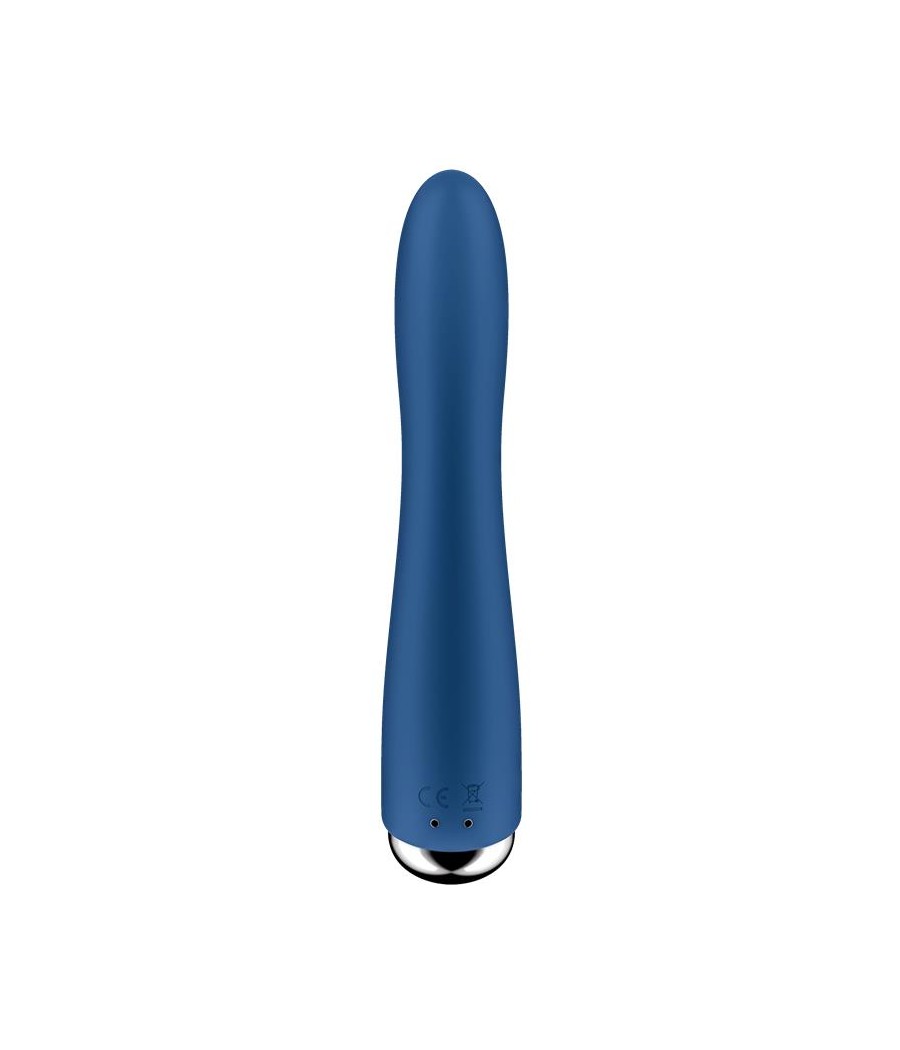 Spinning Vibe 1 Vibrador y Rotador Azul