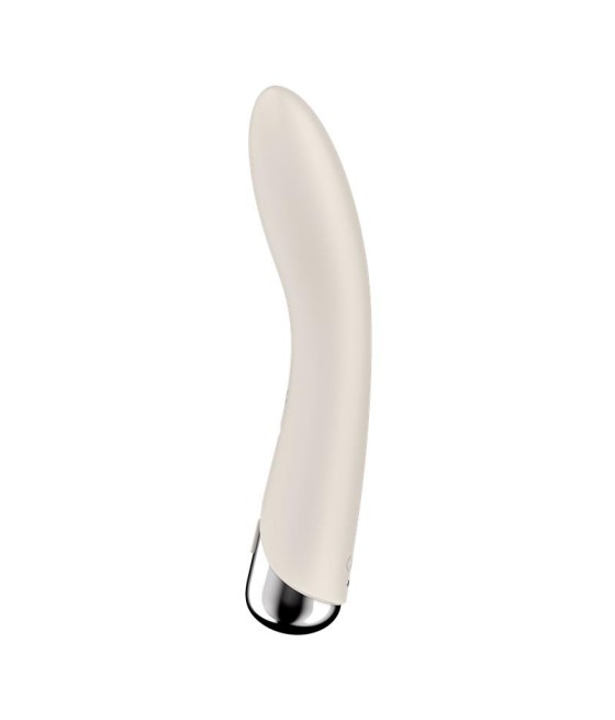 Spinning Vibe 1 Vibrador y Rotador Beige