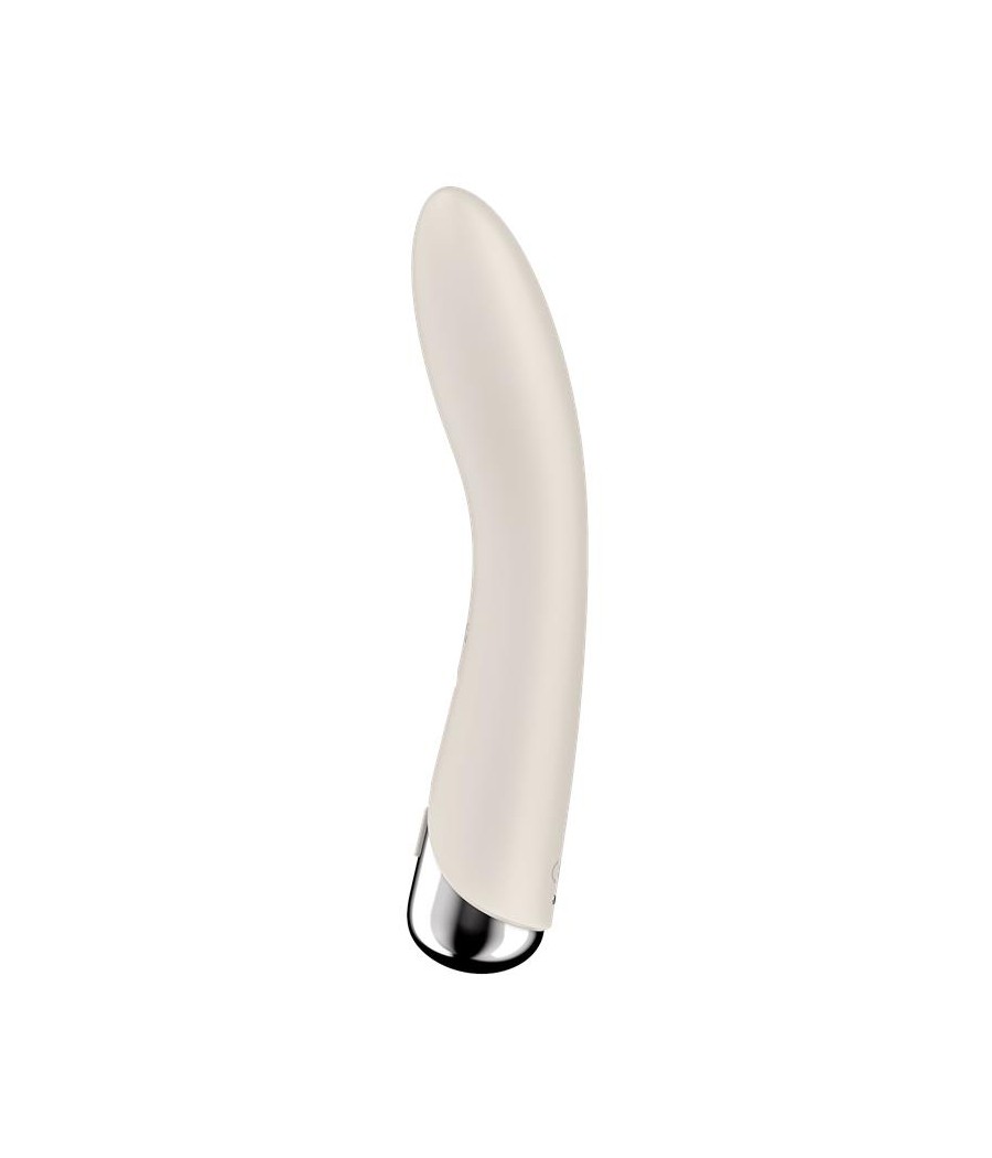 Spinning Vibe 1 Vibrador y Rotador Beige