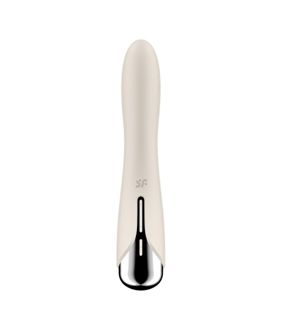 Spinning Vibe 1 Vibrador y Rotador Beige