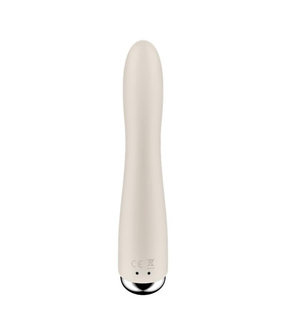 Spinning Vibe 1 Vibrador y Rotador Beige