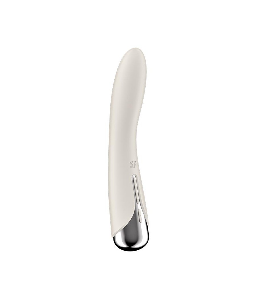 Spinning Vibe 1 Vibrador y Rotador Beige