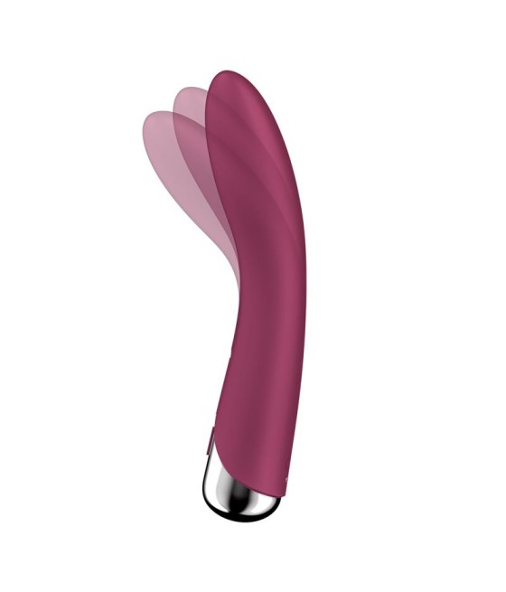 Spinning Vibe 1 Vibrador y Rotador Rojo