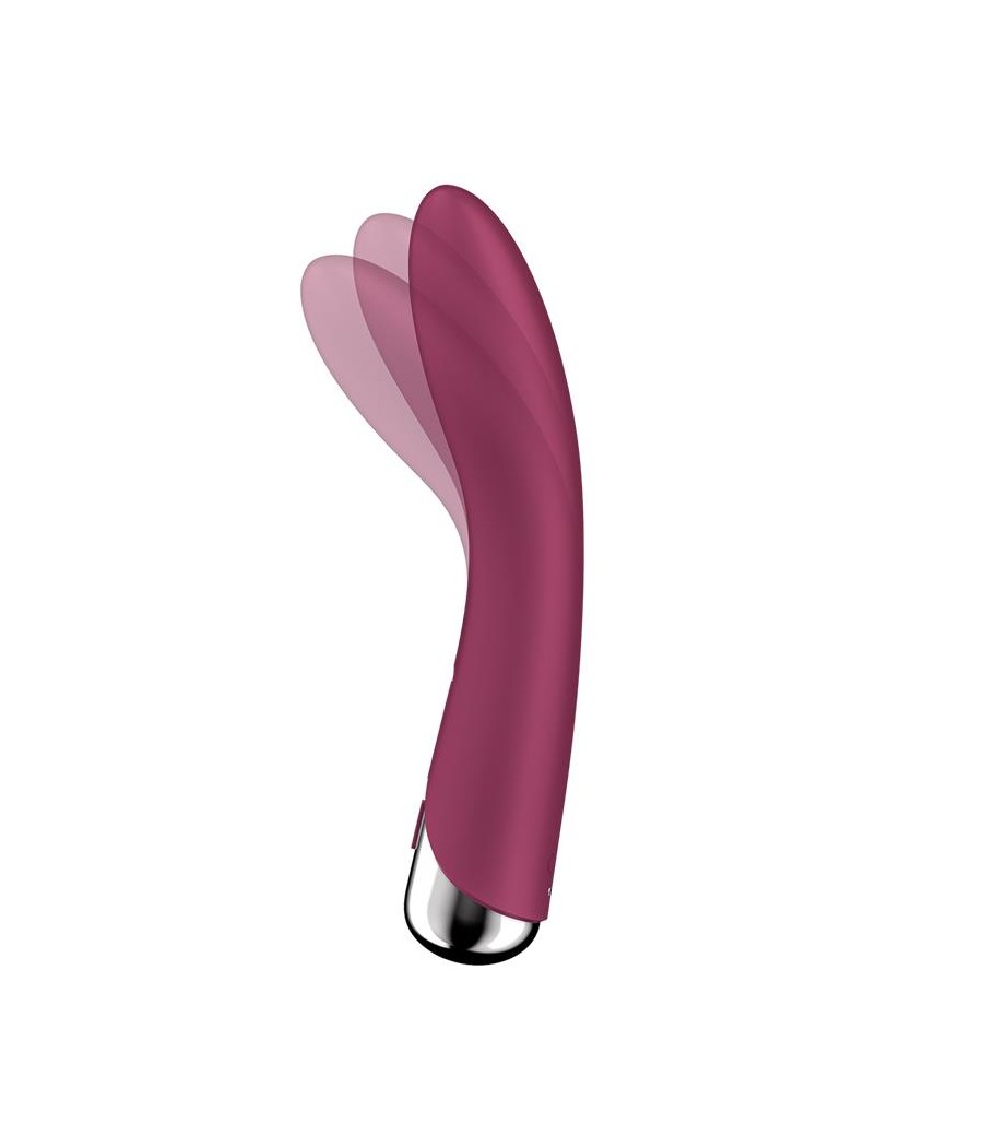 Spinning Vibe 1 Vibrador y Rotador Rojo