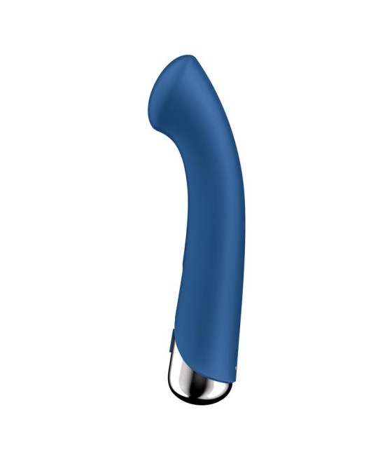 Spinning G Spot 1 Vibrador y Rotador Azul