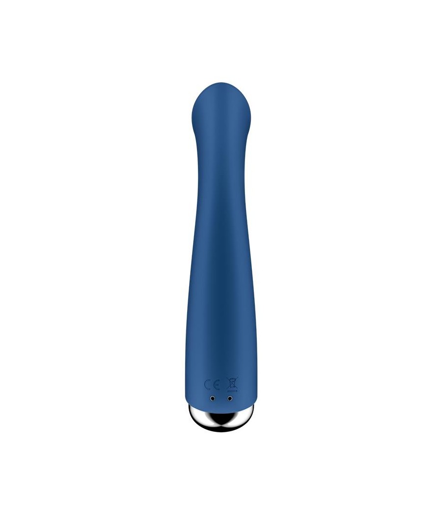 Spinning G Spot 1 Vibrador y Rotador Azul