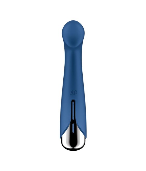 Spinning G Spot 1 Vibrador y Rotador Azul