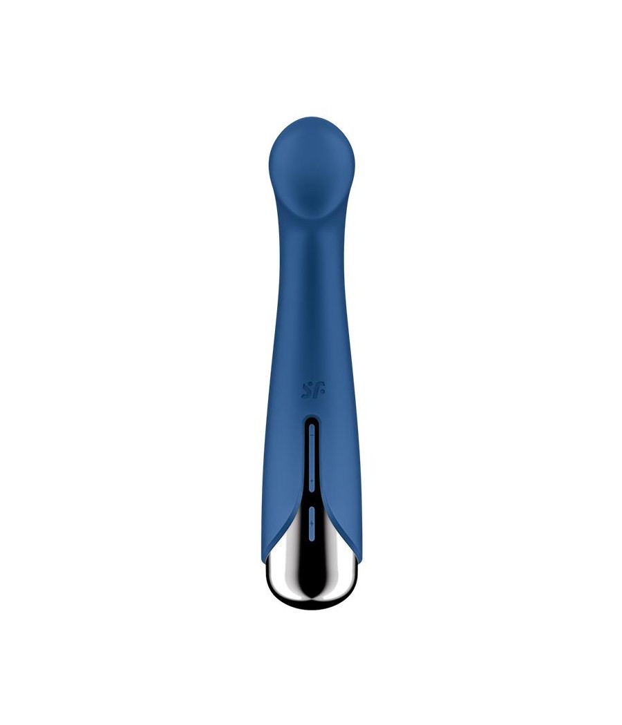 Spinning G Spot 1 Vibrador y Rotador Azul