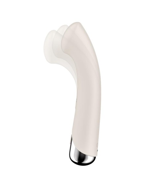 Spinning G Spot 1 Vibrador y Rotador Beige