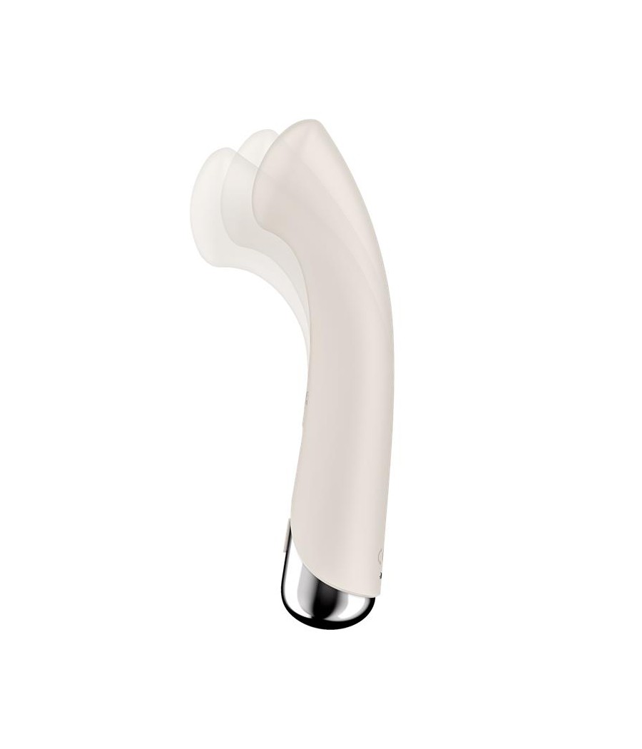 Spinning G Spot 1 Vibrador y Rotador Beige