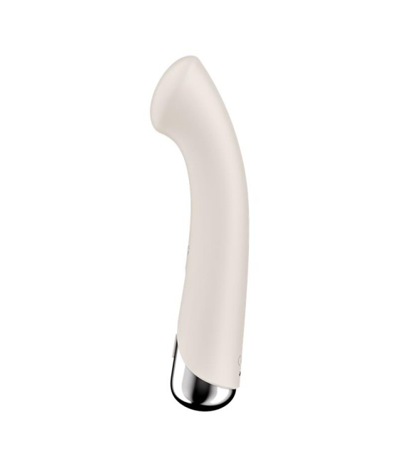 Spinning G Spot 1 Vibrador y Rotador Beige