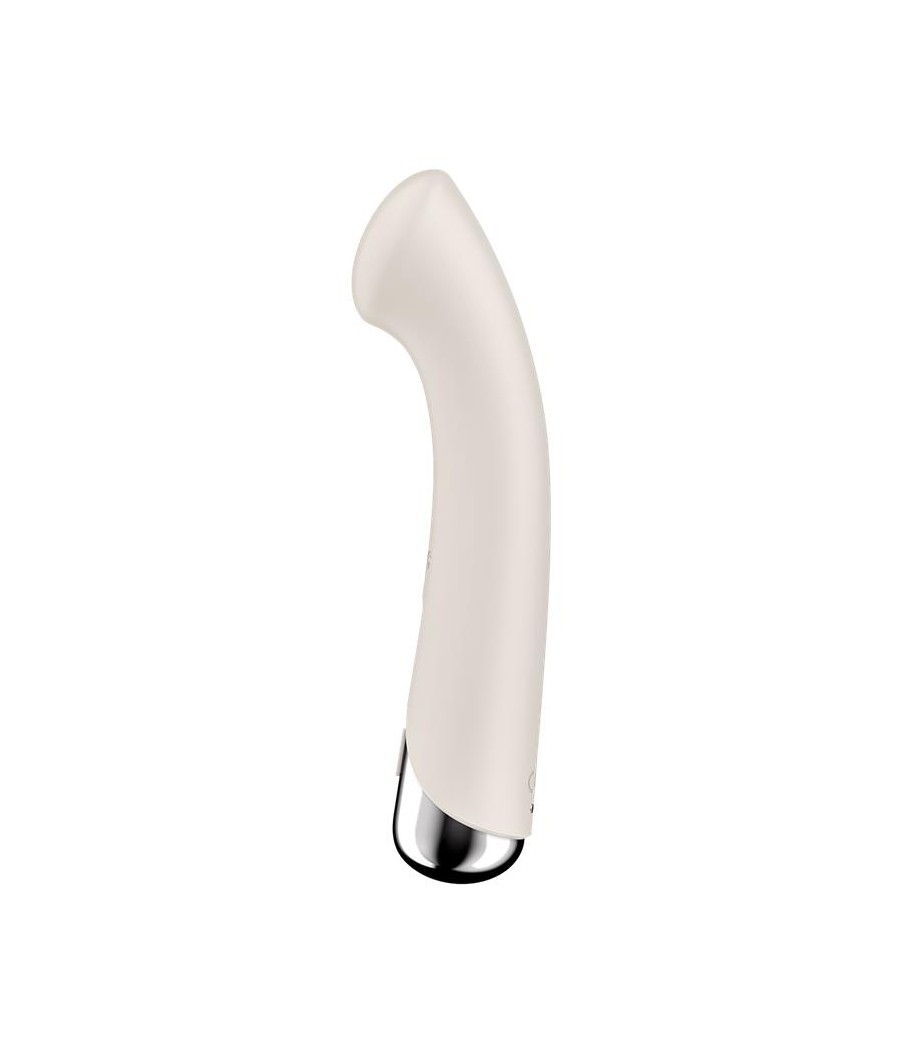 Spinning G Spot 1 Vibrador y Rotador Beige