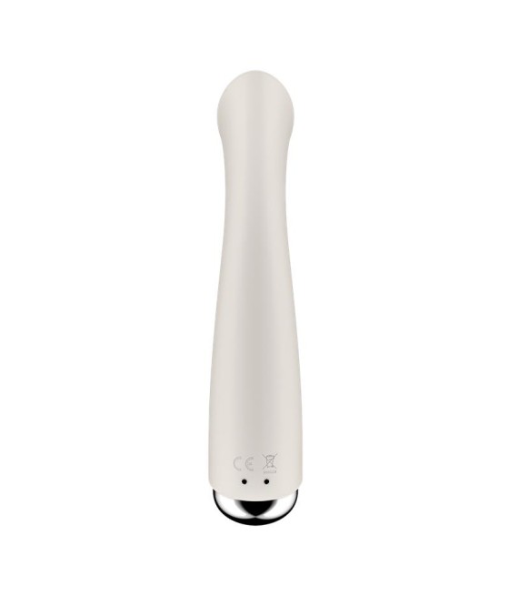 Spinning G Spot 1 Vibrador y Rotador Beige