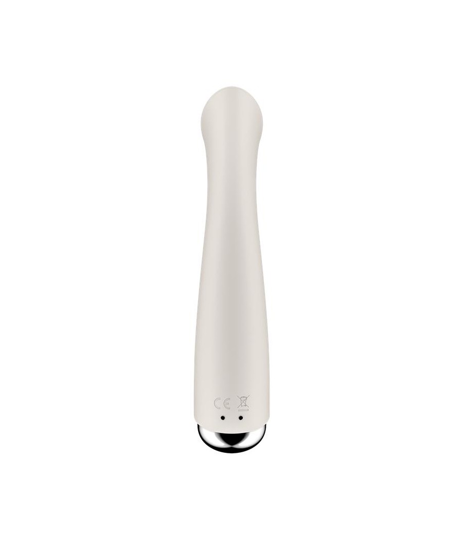 Spinning G Spot 1 Vibrador y Rotador Beige