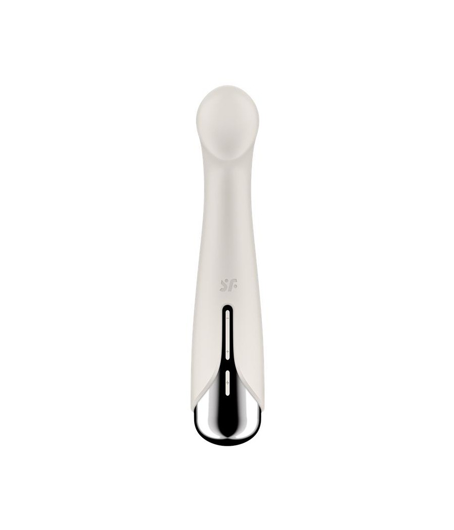 Spinning G Spot 1 Vibrador y Rotador Beige