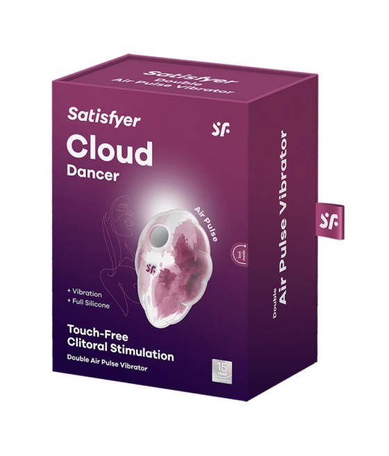 Cloud Dancer Succionador y Vibrador Red Print