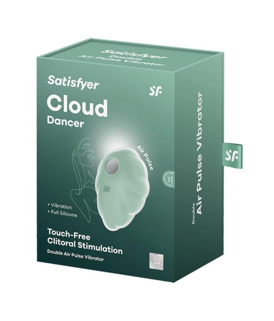 Cloud Dancer Succionador y Vibrador Menta