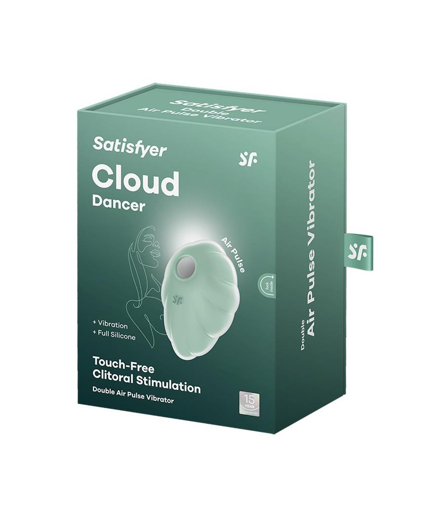 Cloud Dancer Succionador y Vibrador Menta