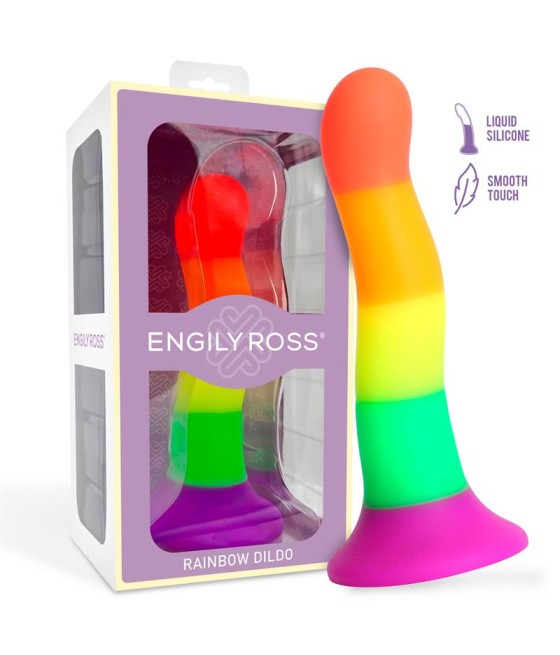 Dildo Color Arcoiris 18 cm