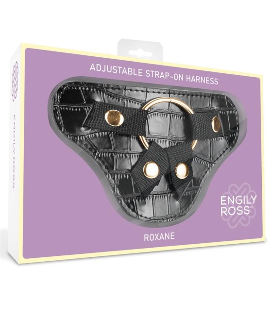 Roxane Arnes Universal Ajustable 3 Anillo de Silicona Negro