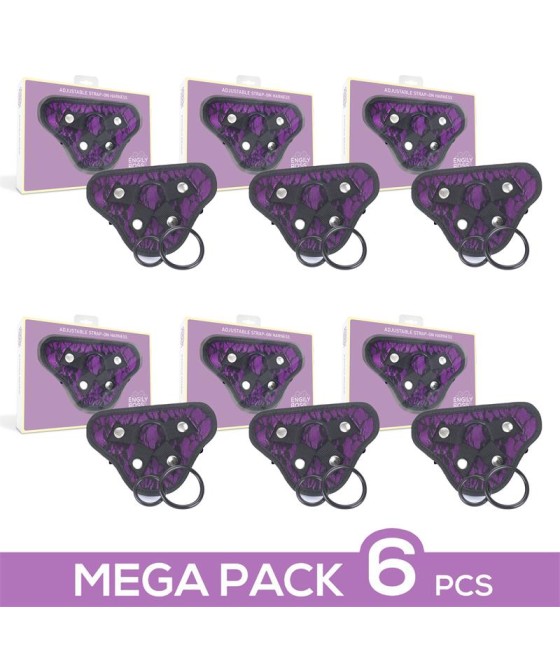 Pack 6 Miley Arnes Universal Ajustable 3 Anillos Silicona