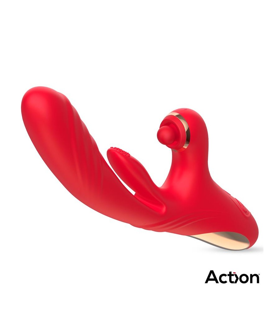 Limbe Vibrador con Lengua Flip Flap Bola Percutora y Up and Down