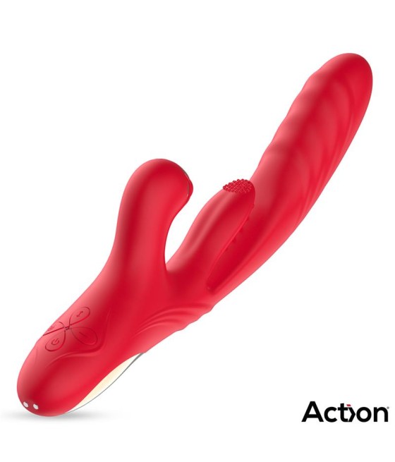 Limbe Vibrador con Lengua Flip Flap Bola Percutora y Up and Down