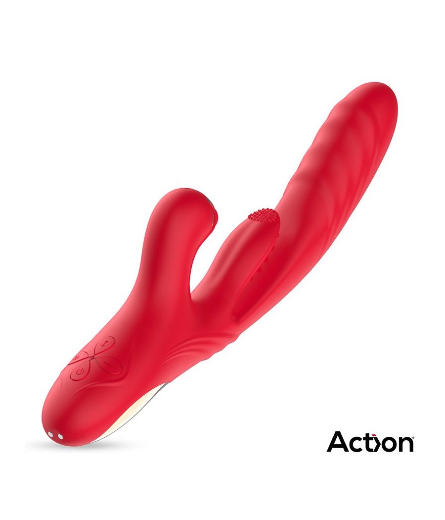 Limbe Vibrador con Lengua Flip Flap Bola Percutora y Up and Down