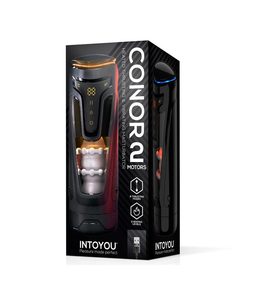 Conor Masturbador Masculino con Thrusting Vibracion y Calor